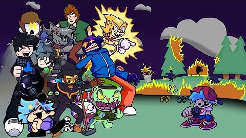 FNF - Flippin Out But every turn another character sings it (Flippin Out But everyone sings it 2)