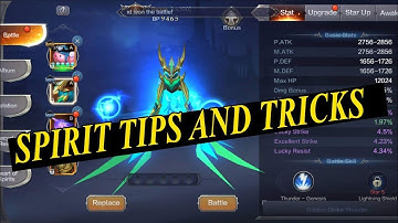 MU ORIGIN 2: SPIRIT BUILD AND RELATION TIPS AND TRICKS