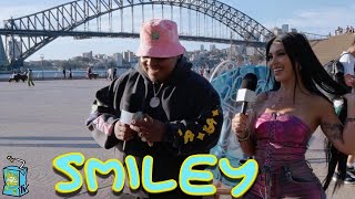 SMILEY EXCLUSIVE interview at the HARBOUR BRIDGE & OPERA HOUSE! We talk OVO/DRAKE & MORE (SYD)