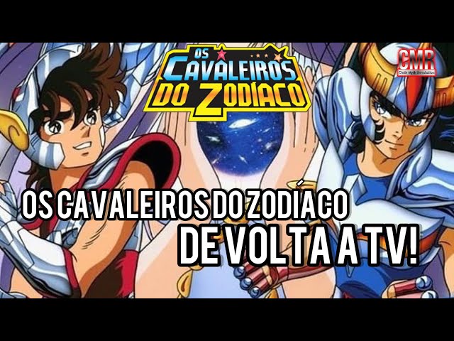 Anime Cavaleiros do Zodíaco vai voltar a ser transmitido na TV aberta