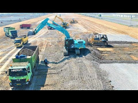 Construction Progress New Yogyakarta International Airport Bandara NYIA Kulon Progo