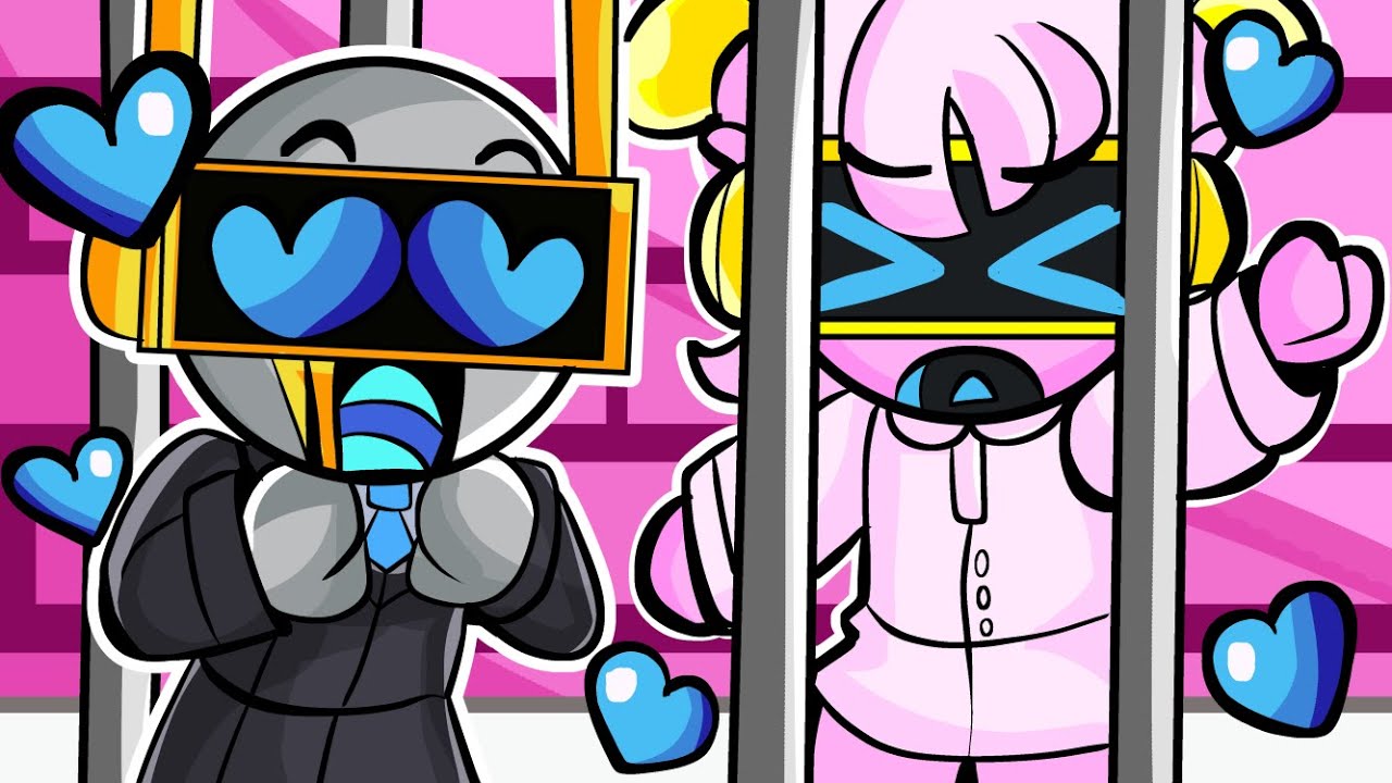 ATRAPADA con MI FAN LOCO en una PRISIÓN DEL AMOR ROBLOX!😭