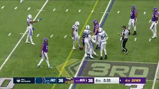 LARGEST COMEBACK IN HISTORY! Indianapolis Colts vs  Minnesota Vikings  2022 Week 15 Game Highlights