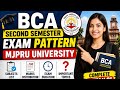 Bca 2nd semester exam pattern MJPRU University 📚@careerwithBCA2026 