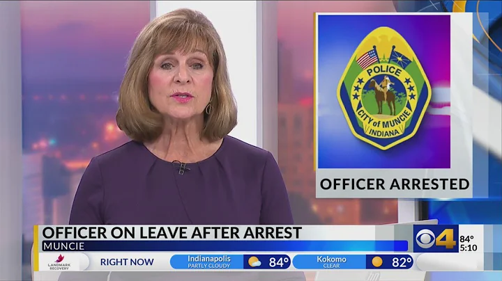 Muncie police officer arrested in OWI case