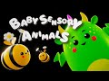 Baby Sensory Animals - Dancing 3D Cartoon Animals with Baby Music - Baby Sensory Video for Toddlers