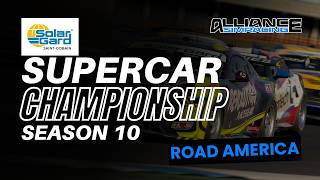 Alliance Sim Racing | Solar Gard Supercar Championship Season 10 | Round 2 @ Road America | iRacing screenshot 4