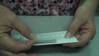 ExperTox How To Seal A Hair/Nail Specimen Envelope