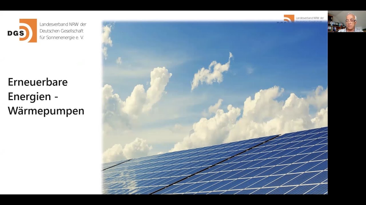 Dr. Peter Asmuth:  Regenerative Energien -  Wärmepumpem