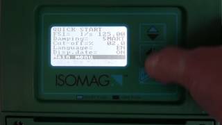 Electromagnetic flowmeter FLOWIZ MV - ISOMAG: How to set main display visualization on a converter