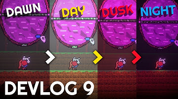 Updating the day and night cycle! (+dawn, dusk, and more) Unity Indie Game Devlog [DEVLOG 9]