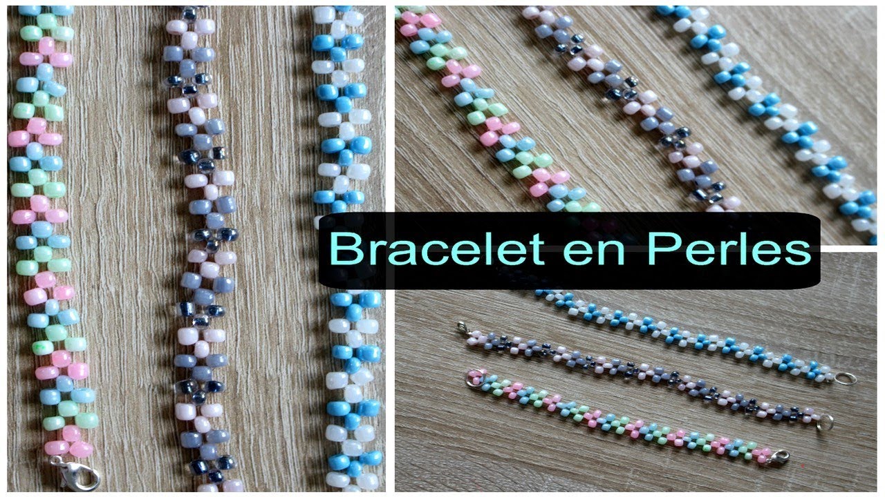 Bracelet en Perles très facile ! - YouTube