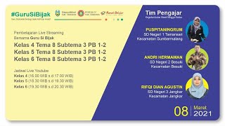 Live Streaming Pembelajaran Kelas 5 Tema 8 Sub Tema 3 Pb 1-2