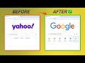 How To Permanently Change Default Search Engine to Google in Google Chrome!