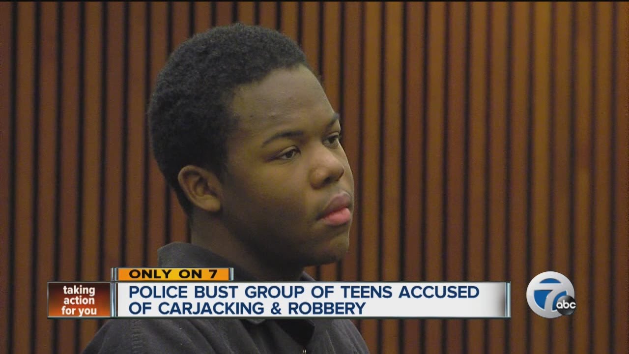 Police bust group of teens accused of carjacking and robbery - YouTube