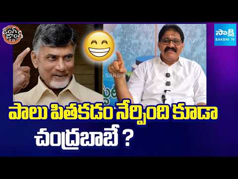 పాలు పితకడం నేర్పింది కూడా చంద్రబాబే ? | Rachamallu Siva Prasad Reddy | Chandrababu | Sakshi TV - SAKSHITV