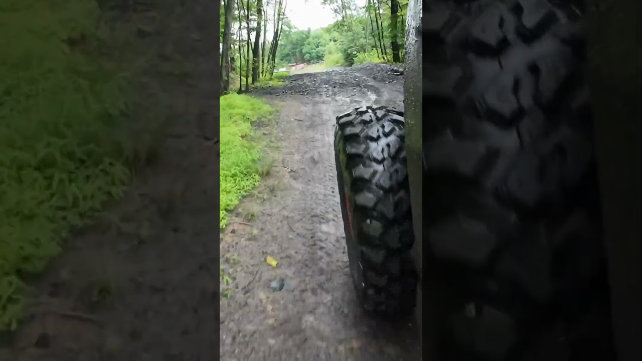 #shorts A wet tire is a happy tire!