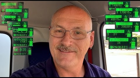 Isuzu Informational Display How To Operate and Set Clock Maintenance Performance and Messages Review