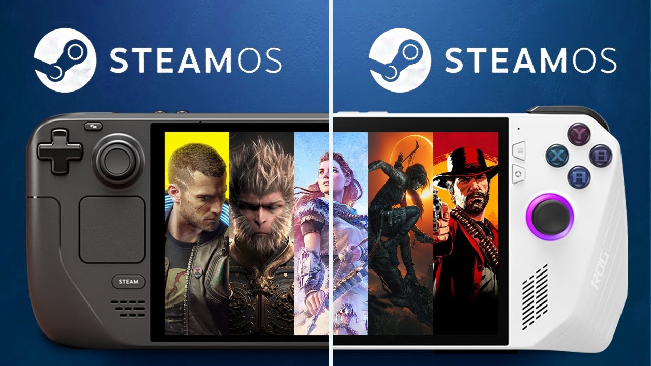 Steam Deck Vs ROG ALLY Official SteamOS Performance Benchmark - Which ...