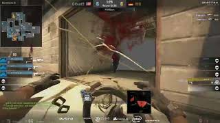 Stewie2k AWP ACE M1 Cache. BIG vs Cloud9 DreamHack Open Denver 2017