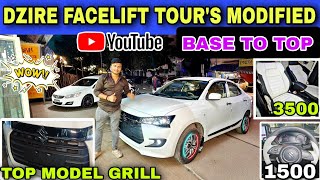 New Maruti Suzuki Dzire Facelift Tour's 2025 Genuine Modified✅|Price|Feature| Dzire facelift 2024#yt