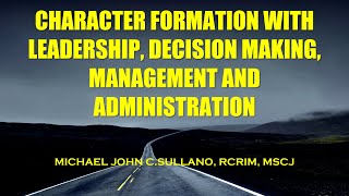 CFLM 2 (CHAPTER 4: BASICS OF DECISION - MAKING)