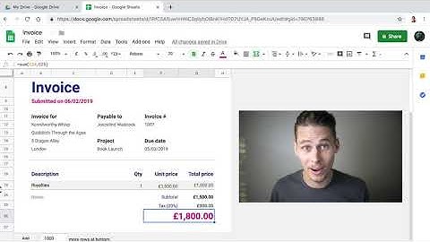Clean & Professional Invoice Template (for FREE)