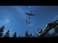 Far Cry 5 - Sniping a plane with bow & explosive arrow