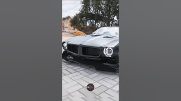 🏁Matte Black Widebody Pontiac Firebird Pro-Touring Monster! 🤯​