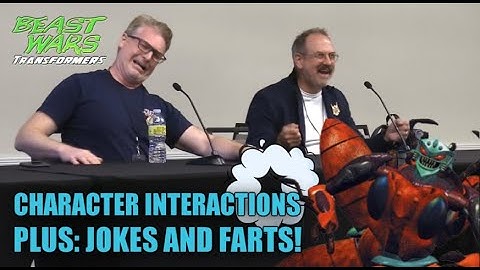 Favourite Character that Your Character Interacted with on Beast Wars with David Kaye & Ian Corlett.