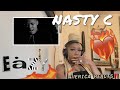 AMERICAN REACTS TO SOUTH AFRICAN RAP‼️| Nasty C - Eazy