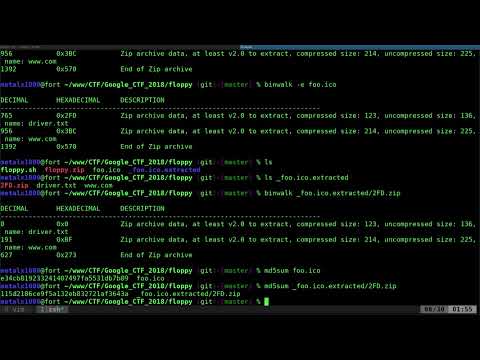 Google CTF FLOPPY