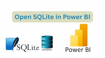 How to open SQLite Database in Power BI