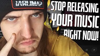 Should you STOP RELEASING YOUR MUSIC? 😱 | Music promotion tips screenshot 5