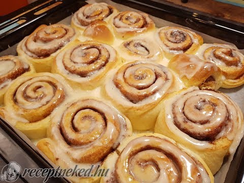 Videó: Hogyan Készítsünk Amerikai Cinnabonai Fahéjas Tekercset