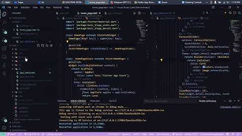 Demo aplikasi app List like play store Flutterr