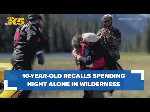 10-year-old recalls the 24 hours she spent lost in the Kittitas County wilderness