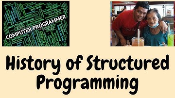 History of Structured Programming
