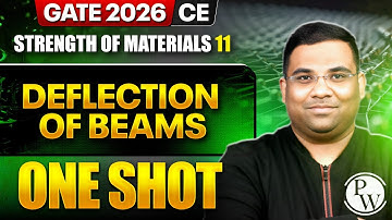 Strength of Materials 11 : Deflection of Beams | Civil Engineering | GATE 2026 One Shot Series