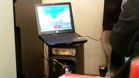 Sega Outrun Machine running Chris Whites Cannonball Project