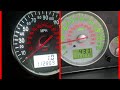 Mondeo mk3 green to white dashboard (instrument cluster)  lights