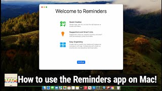 Deep Dive: Reminders on macOS Sonoma - Everything You Need To Know About Reminders.app