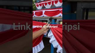 bendera background merah putih Garuda rumbai