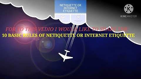 10 Basic Rules of Netiquette or Internet Etiquette