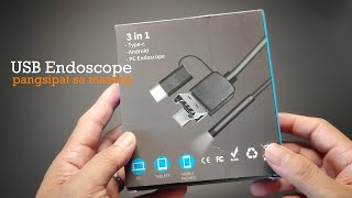 USB Endoscope Review | para masilip ang madilim at masikip - Lazada Shopee Reviews