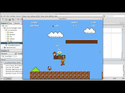 SuperMario made with libGdx