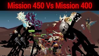 Swift Vs Buffed | Stick War Legacy Mission 450 vs Mission 400 screenshot 3
