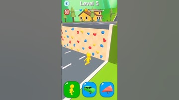 Shape Shifting Mobile Game Level 5 Gameplay #shorts #youtubeshorts #gamingshorts #aigamingyt