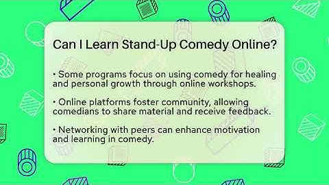 Can I Learn Stand-Up Comedy Online? | Open Mic Manual News