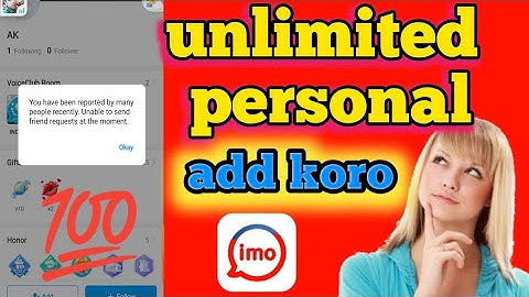 How to imo friend request problem solve ! imo friend request problem ! imo 2023